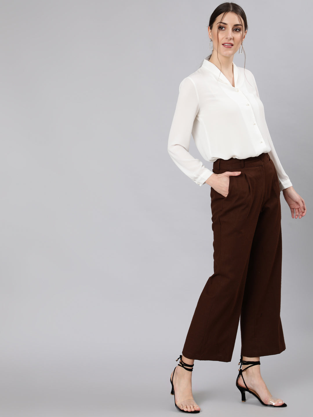 Get parallel pants with kurti