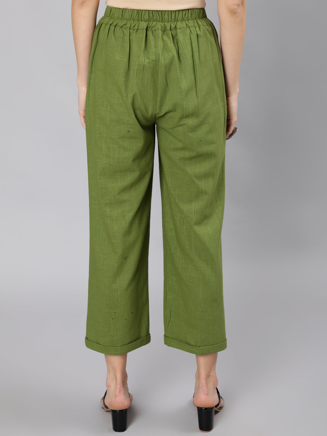 Buy cotton casual pants for ladies