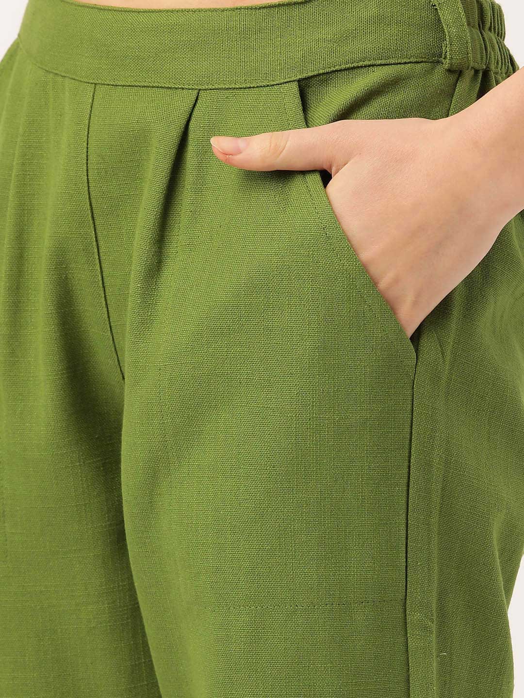 Off white printed straight kurta With Pant.