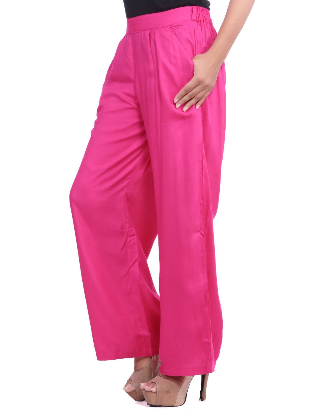 Rani Solid Rayon Palazzo