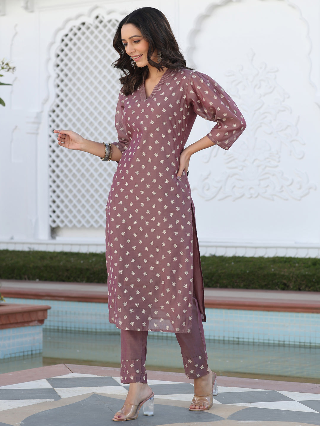 Jaipur Kurti Women Yellow Yoke Design Handloom Kurta with Trousers Price in  India, Full Specifications & Offers | DTashion.com