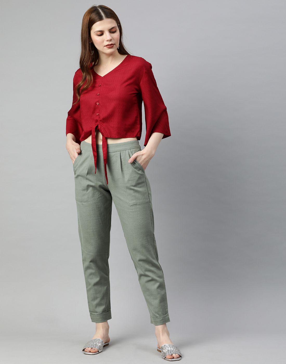 shop Smart look pant for women