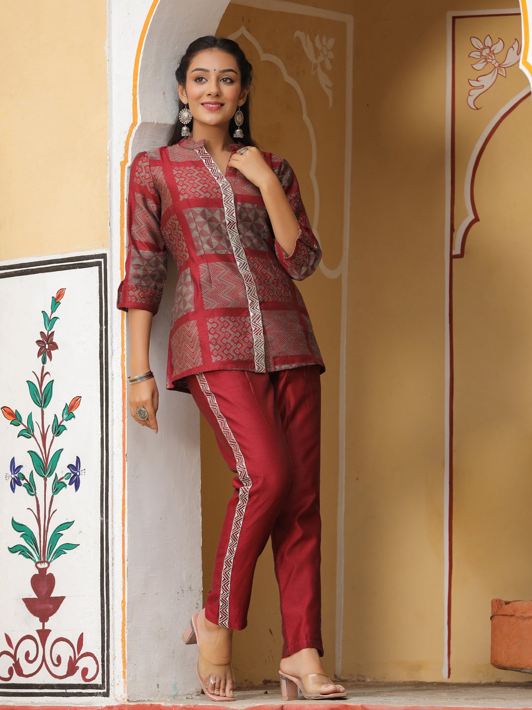 Buy Tanvi Fashion Jaipur Kurti Printed Kurta/Pant/Dupatta Women's Kurta Set  Green (Medium, Sky Blue) at Amazon.in