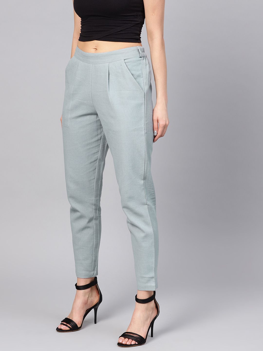 Get slim fit trousers for women