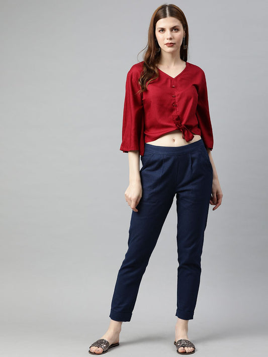 Buy Slim fit pants for women